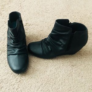 Blowfish wedge ankle boots